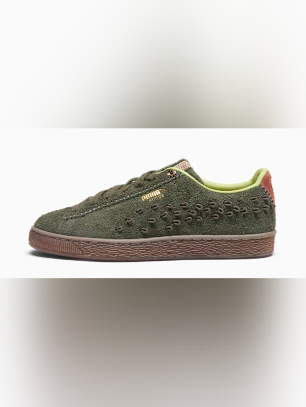 Puma X Bodega Suede Dark Olive
DARK OLIVE-TOTALLY TAUPE-BROWN MUSHROOM